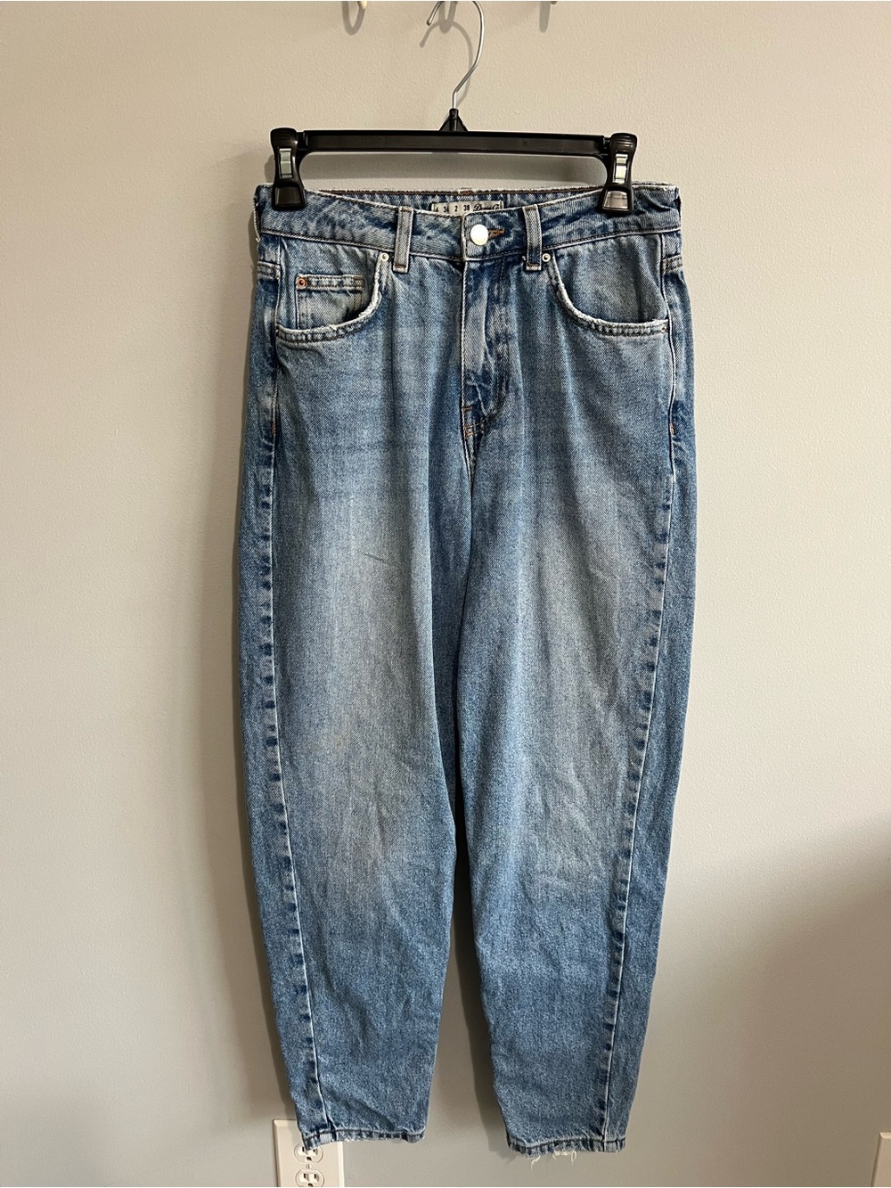 Primark's Denim Co. Size 2 Medium Wash 5 Pocket Denim Straight Leg Jeans - Picture 10 of 14